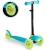 Hulajnoga trójkołowa, dla dzieci, led, luco, turkusowa