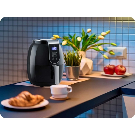 Frytkownica beztłuszczowa z wyświetlaczem, BD-651, berdsen, 3,6 l
