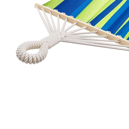 Hamak ogrodowy, Bahama Double, 2-osobowy, 220x160 cm, niebieski