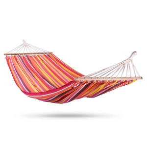 Hamak ogrodowy, Bahama Double, 2-osobowy, 220x160 cm, czerwony
