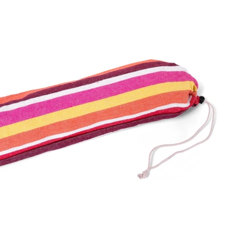 Hamak ogrodowy, Bahama Double, 2-osobowy, 220x160 cm, czerwony