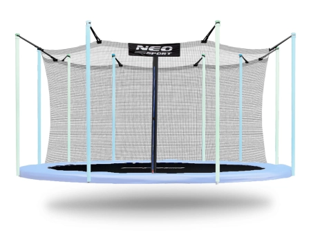 Siatka wewnętrzna do trampoliny 465 cm, 10 słupków, Neo-Sport