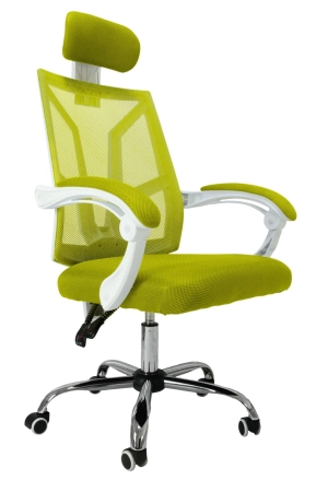 Fotel biurowy, ergonomiczny, obrotowy, scorpio, zielony