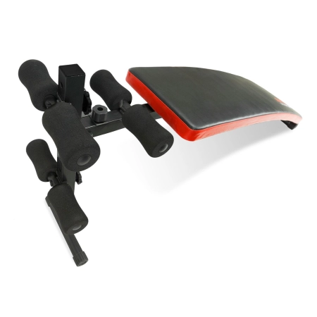 Ławeczka skośna do ćwiczeń, Neo-Sport, 133x32x73 cm, czarny