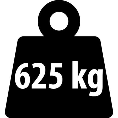 Regał metalowy, magazynowy, Humberg 4842, 75x30x150 cm, niebieski