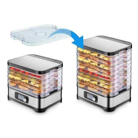 Suszarka spożywcza, do grzybów, owoców  i warzyw, 400W, 10L