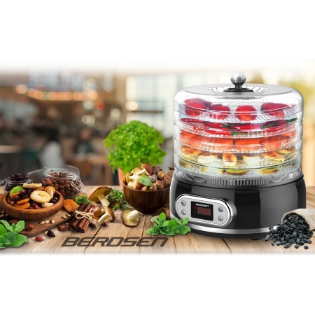 Suszarka spożywcza, do grzybów, owoców  i warzyw, wyświetlacz, 400W, 10L