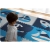Mata piankowa, puzzle, 180x180 cm, 9 szt., niebieska