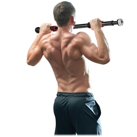 Drążek do ćwiczeń, rozporowy, Neo-Sport, 60-85 cm