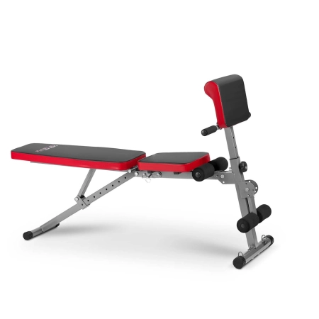 Ławeczka do ćwiczeń łamana, modlitewnik, Neo-Sport, 134x33x103 cm, czarny