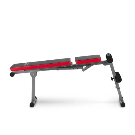 Ławeczka do ćwiczeń, łamana, Neo-Sport, 136x34x51 cm, czarny