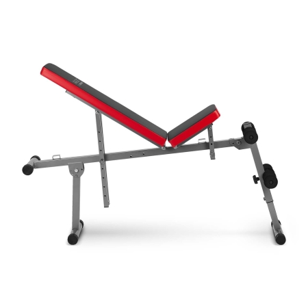 Ławeczka do ćwiczeń, łamana, Neo-Sport, 136x34x51 cm, czarny