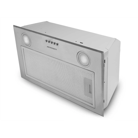 Okap kuchenny, do zabudowy, 60 cm, inox, BE-50, kolor srebrny