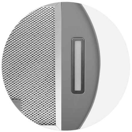 Okap kuchenny, wyspowy, wiszący, 35 cm, inox, BT-226, srebrny