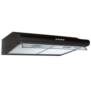 Okap kuchenny, pochłaniacz, podszafkowy, 60 cm, berdsen, BE-10-A, czarny