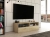 Szafka pod telewizor, stolik rtv, rumba, 120x40x38 cm, dąb sonoma