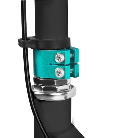 Hulajnoga dwukołowa, Soke City, czarno-turkusowa