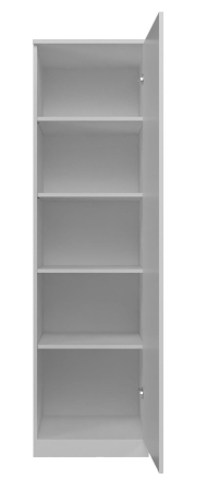Szafa, garderoba, regał, 50x50x180 cm, biel, mat