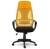 Fotel biurowy, z mikrosiatką, praga, kolor żółty