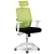 Fotel biurowy, obrotowy, mikrosiatka, Rotar, zielony