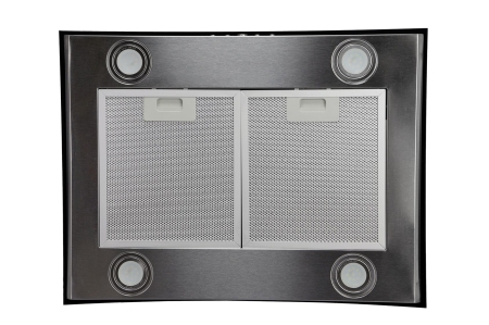 Okap kuchenny, wyspowy, 90 cm, Berdsen, BT-224, inox