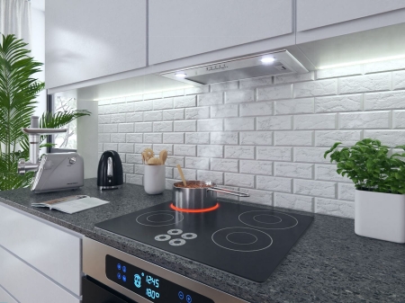 Okap kuchenny, podszafkowy, 52 cm, Berdsen, BT-231, inox