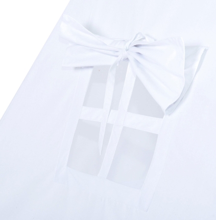 Namiot tipi dla dzieci, bawełna, okienko, poduszka, pomaluj mnie, 110x160 cm