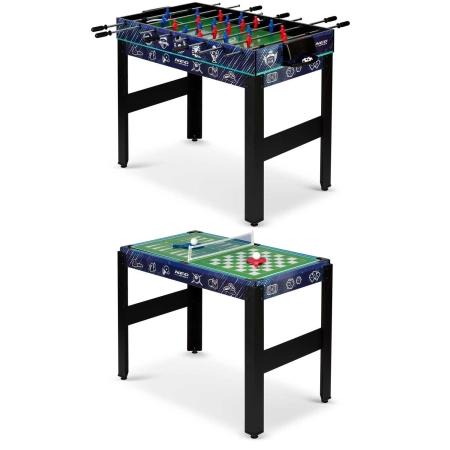 Stół do gry multi, 12w1, Neo-sport, 124x59x90 cm, czarny