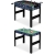 Stół do gry multi, 12w1, Neo-sport, 124x59x90 cm, czarny