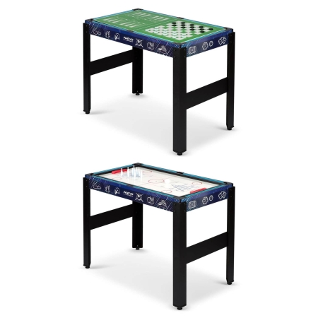 Stół do gry multi, 12w1, Neo-sport, 124x59x90 cm, czarny