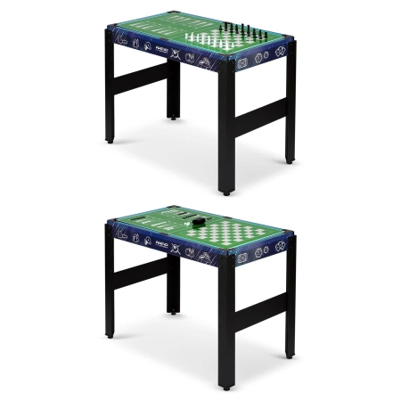 Stół do gry multi, 12w1, Neo-sport, 124x59x90 cm, czarny