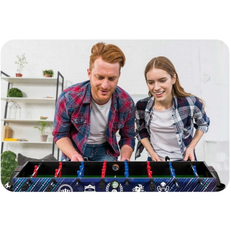 Stół do gry multi, 12w1, Neo-sport, 124x59x90 cm, czarny