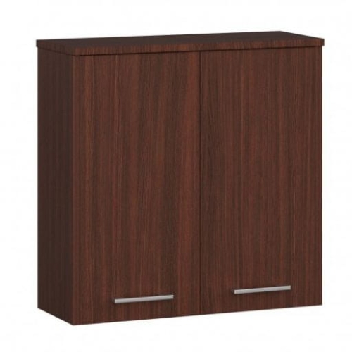 Przejdź do produktu Szafka wisząca, witryna, ELION, 60x23x60 cm, wenge, mat