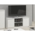 Szafka rtv, półki, NOVA, 120x40x55 cm, biel, mat