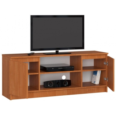 Szafka rtv, stolik, NOVA, 140x40x55 cm, olcha, mat