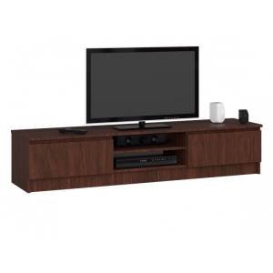 Szafka rtv, NOVA 160x40x33 cm, wenge, mat
