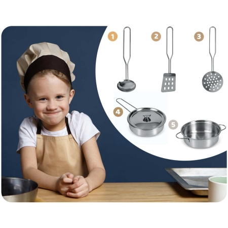 Drewniana kuchnia dla dzieci, Ricokids, RC-836