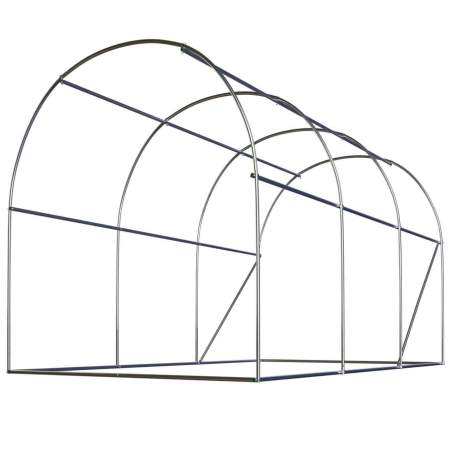 Tunel ogrodowy, 7m2, 200x350x200 cm, biały