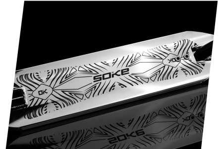 Hulajnoga dwukołowa, wyczynowa, Soke PRO, street silver