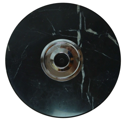 Wieszak na ubrania, obrotowy, stojący, glamour, 174 cm, czarny