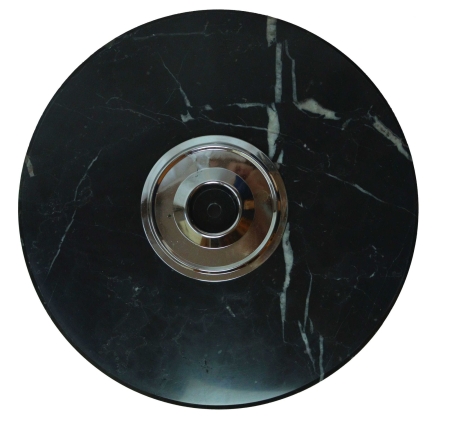 Wieszak na ubrania, obrotowy, stojący, opium, 177 cm, czarny