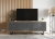 Komoda RTV, loft, NORD, 150x35x53 cm, dąb wotan, grafit, mat