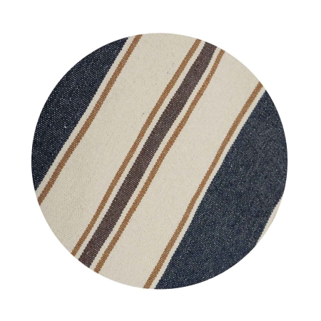 Hamak ogrodowy, Bahama Single, 1-osobowy, 200x100 cm, niebieski, biały