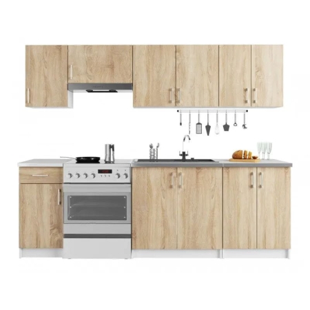 Blat kuchenny, ALBA, 80x54x3 cm, biel, mat