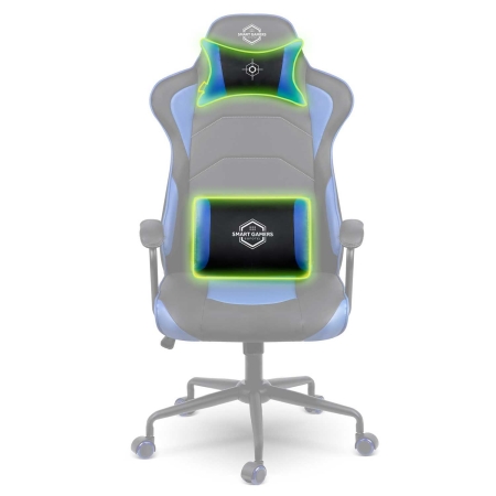 Fotel gamingowy, biurowy, obrotowy, Sofotel, Yasuo, niebieski