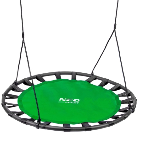 Huśtawka bocianie gniazdo, SWINGO XXL, 120 cm, zielona