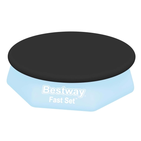Pokrywa do basenu, okrągła, Bestway, 244 cm, czarny