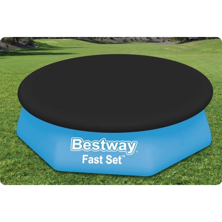 Pokrywa do basenu, okrągła, Bestway, 244 cm, czarny