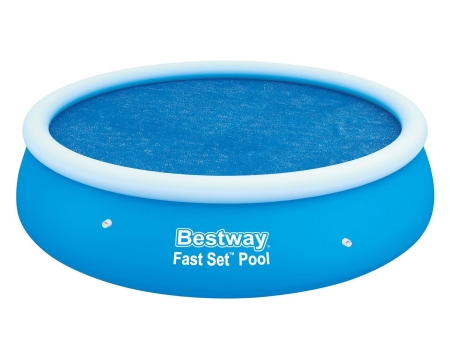 Pokrywa solarna do basenu 244 cm, Bestway, niebieski
