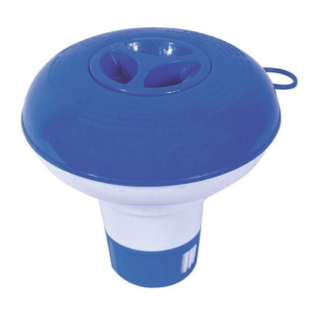 Mały pływak, dozownik chemii basenowej, Bestway, 12,5 cm, niebieski